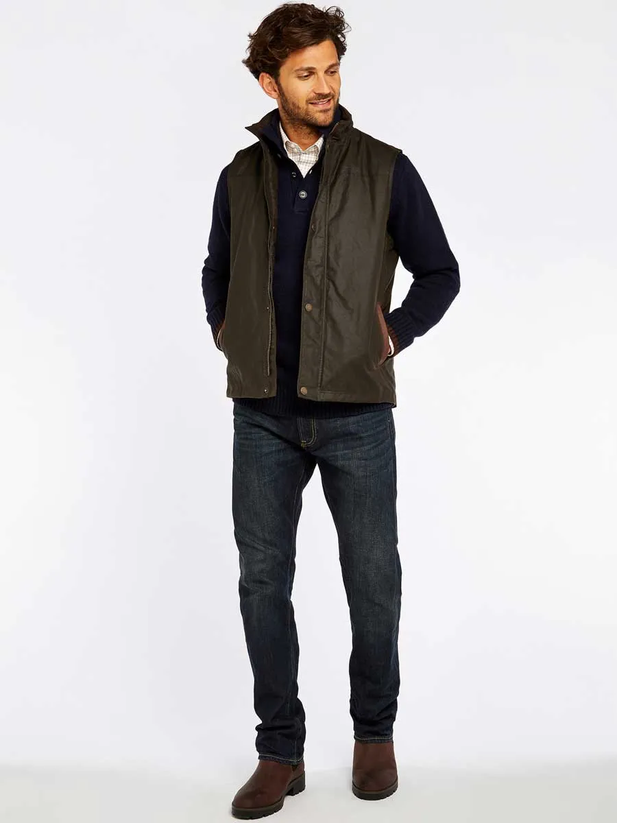 DUBARRY Mayfly Wax Gilet - Mens - Olive