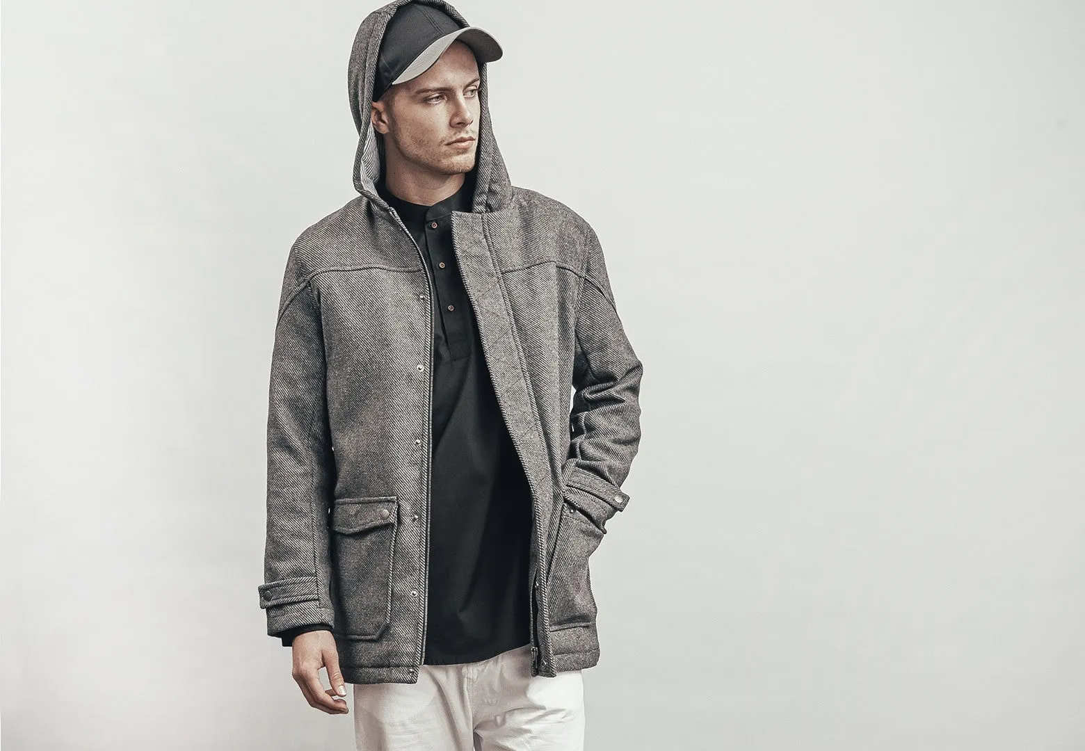 Duffle Coat - Charcoal