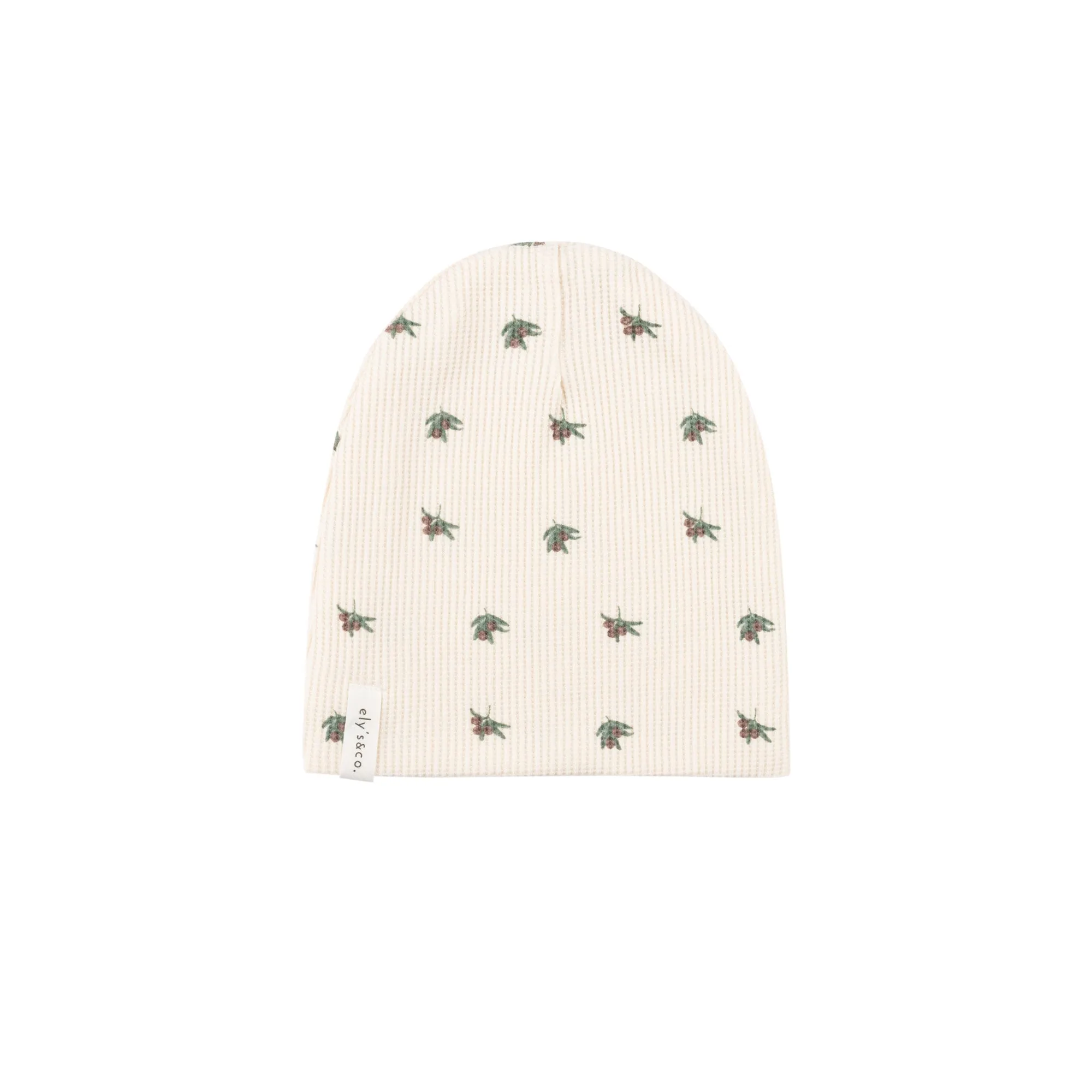 Ely's & Co Waffle Olive Collection Footie and Beanie