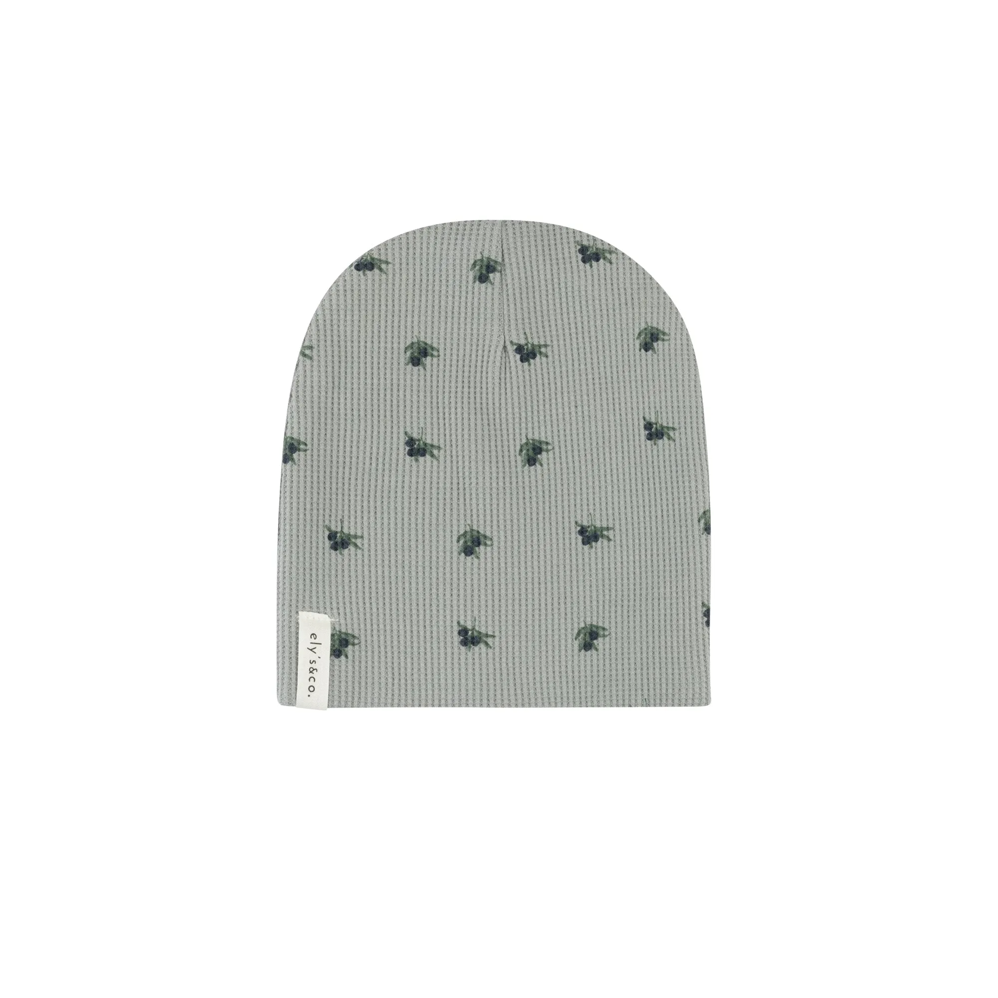 Ely's & Co Waffle Olive Collection Footie and Beanie