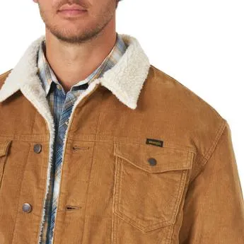 Final Sale✨ Wrangler Prairie Sherpa Lined Corduroy Men's Jacket