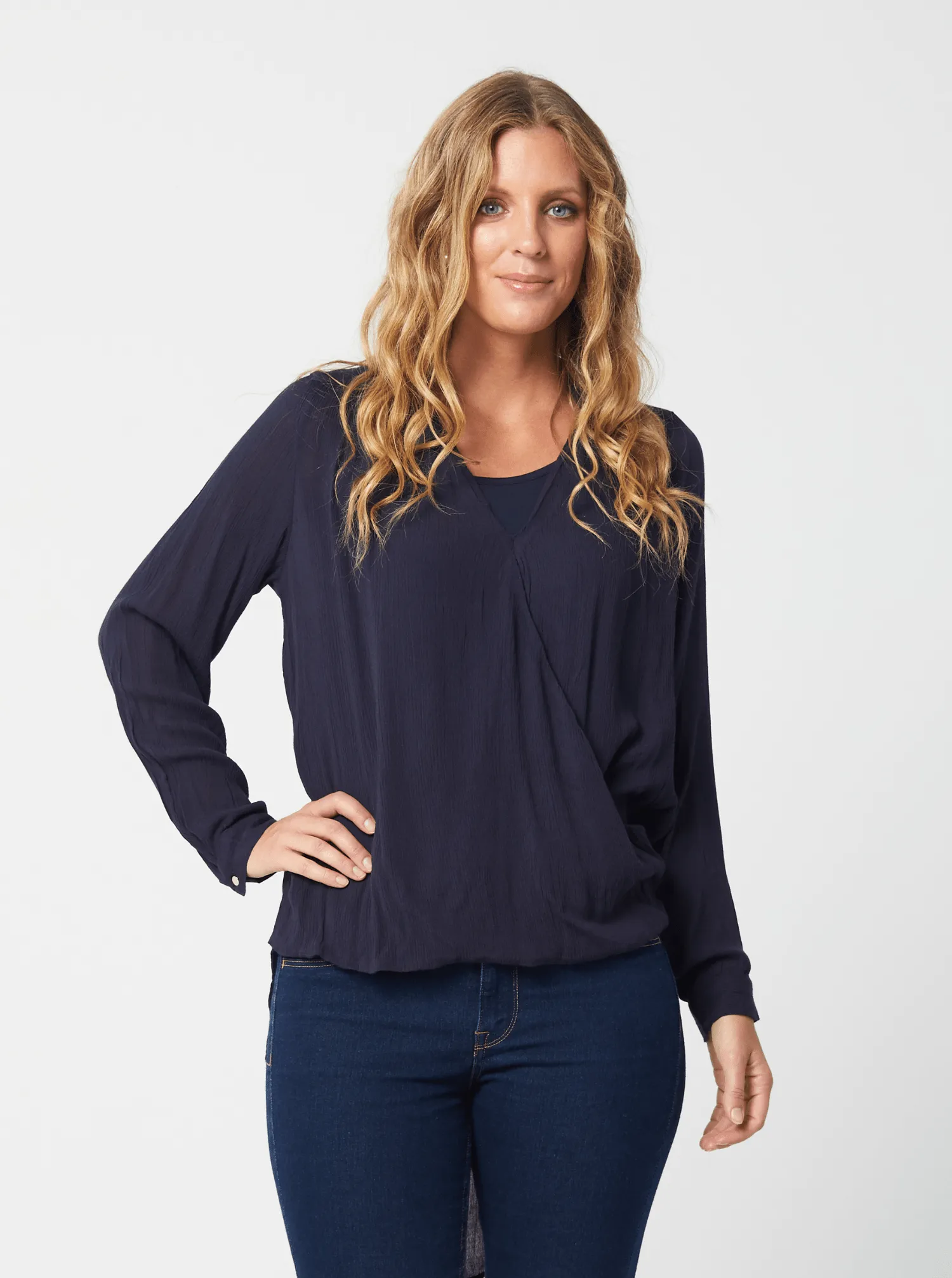 FIONA Top - Navy