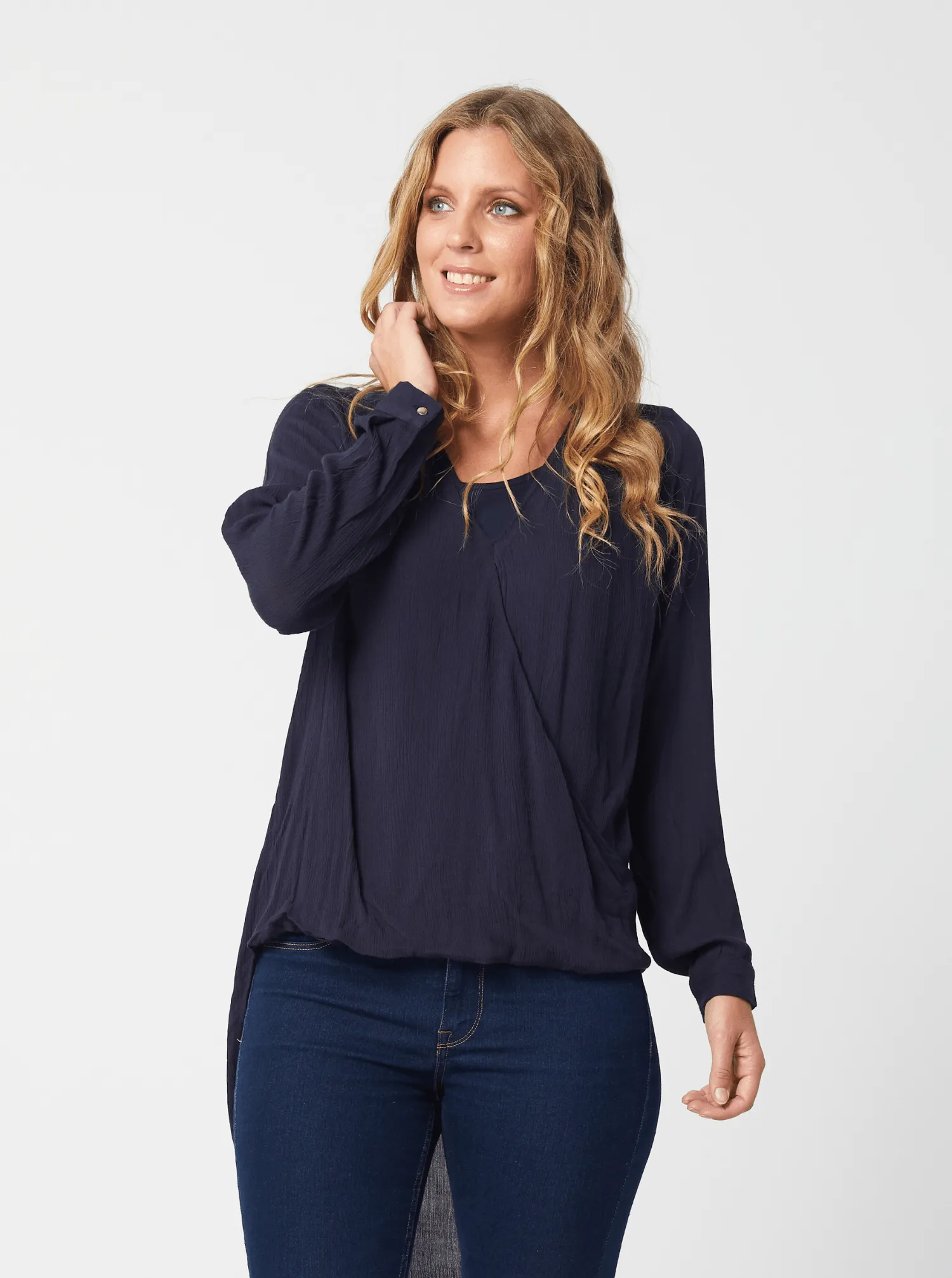 FIONA Top - Navy