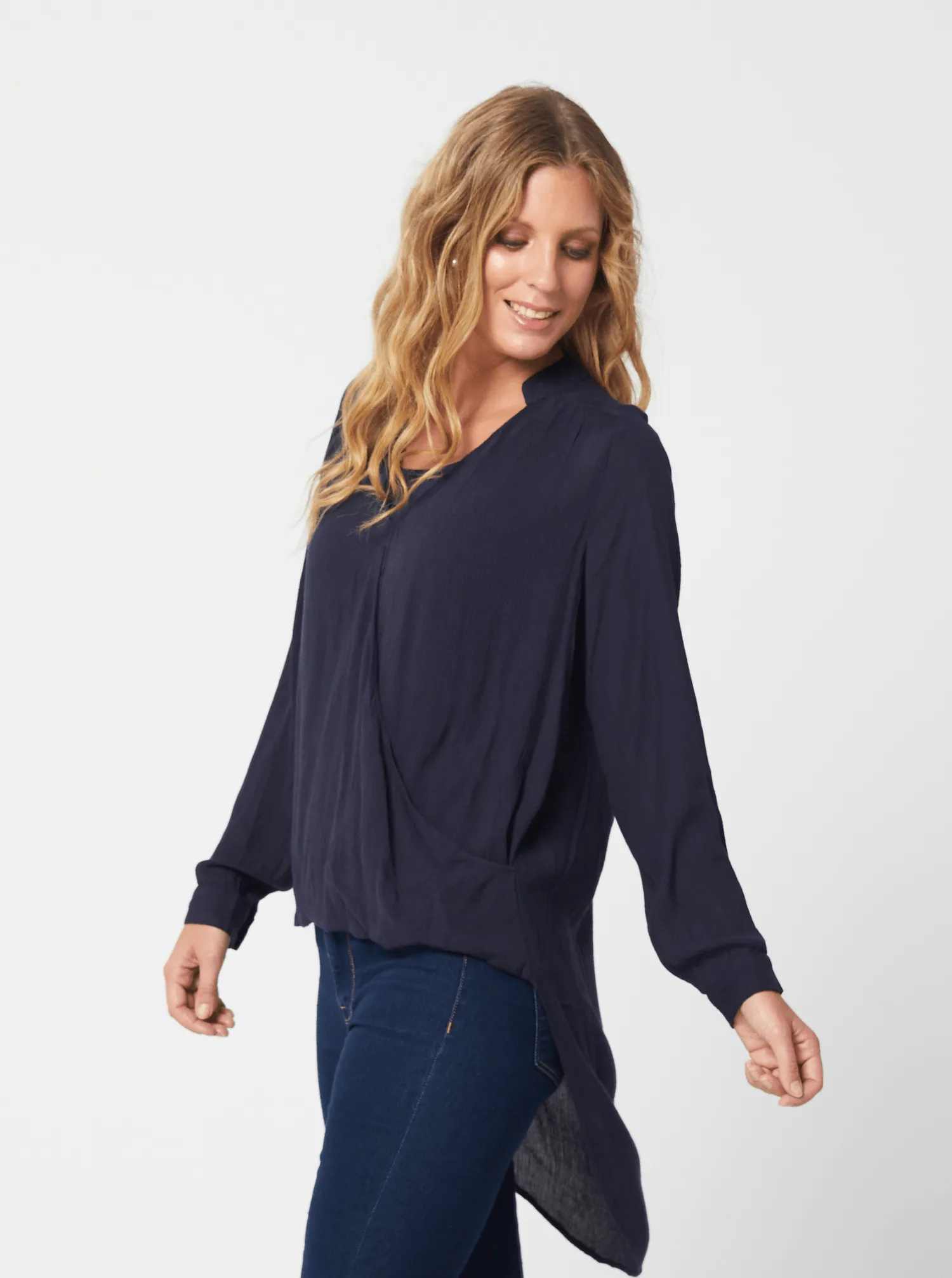 FIONA Top - Navy