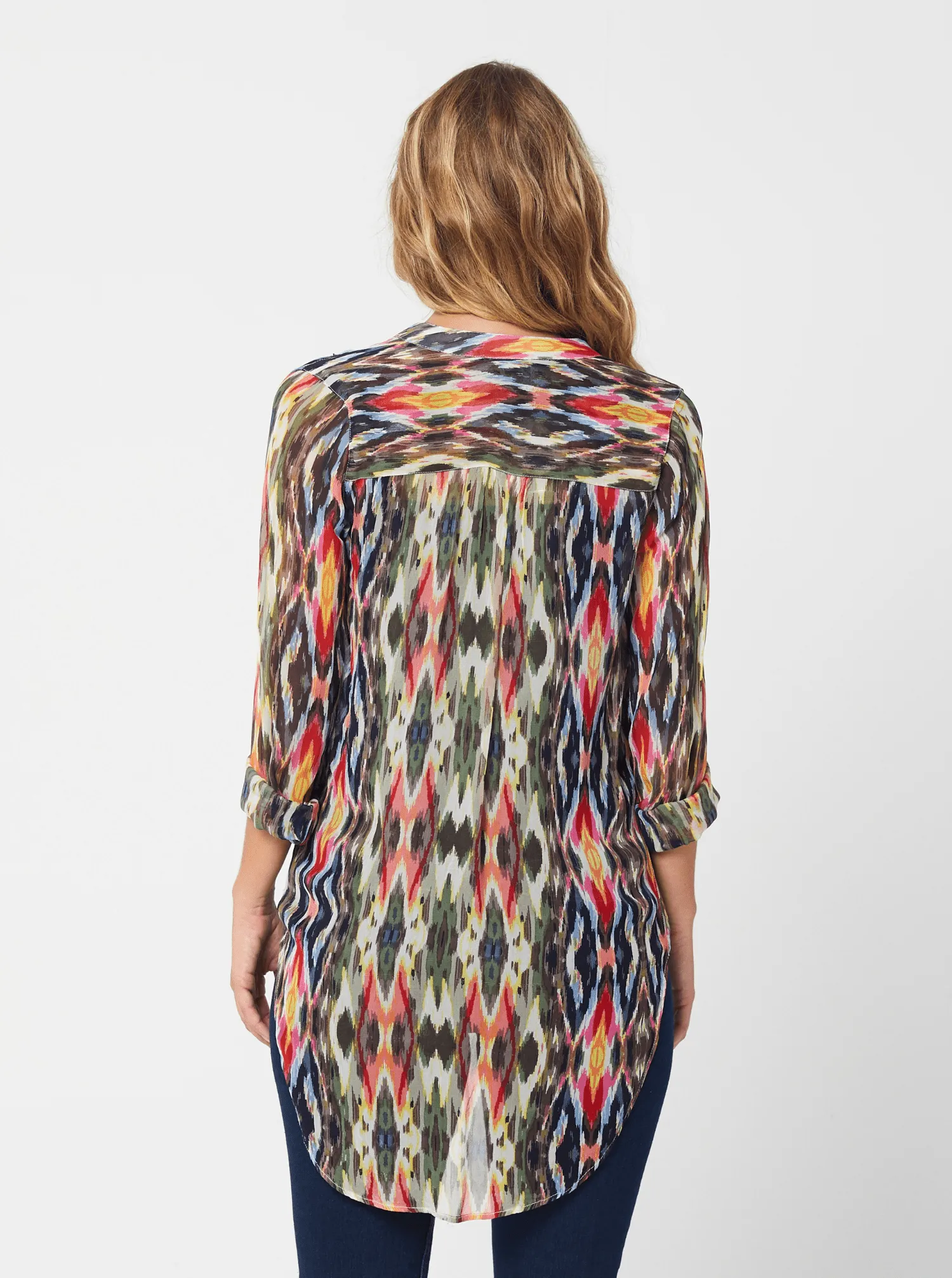 FIONA Top - Scarf Print