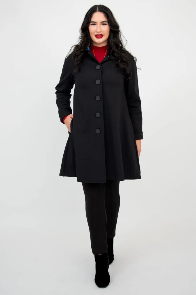 Florence Coat, Black, Modal