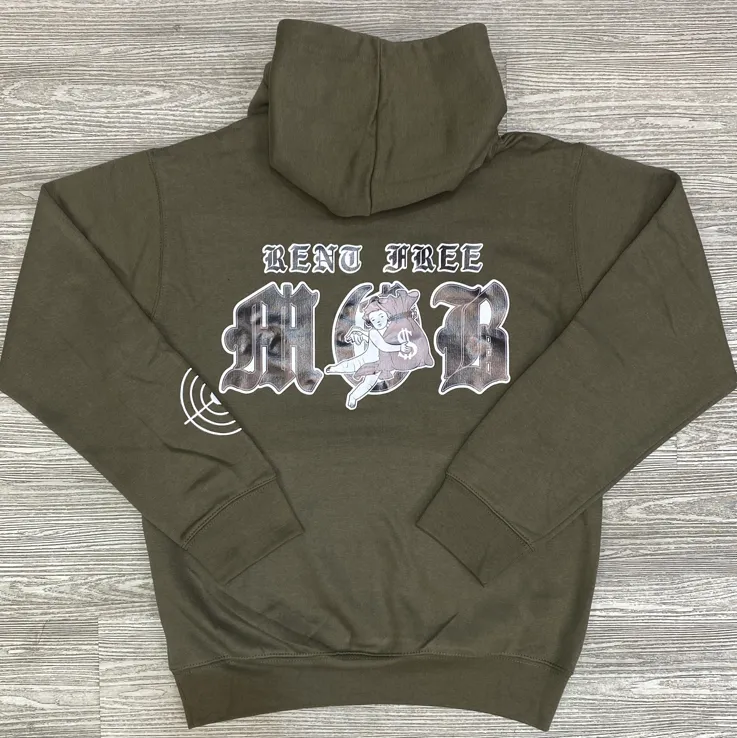 Game Changers - MOB hoodie (olive/grey)