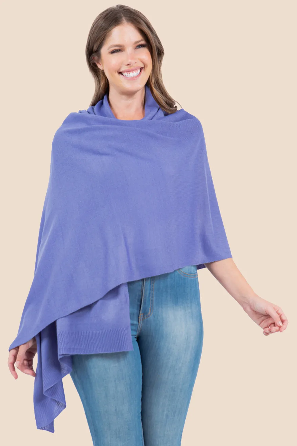 GAO-4249 solid color shawl