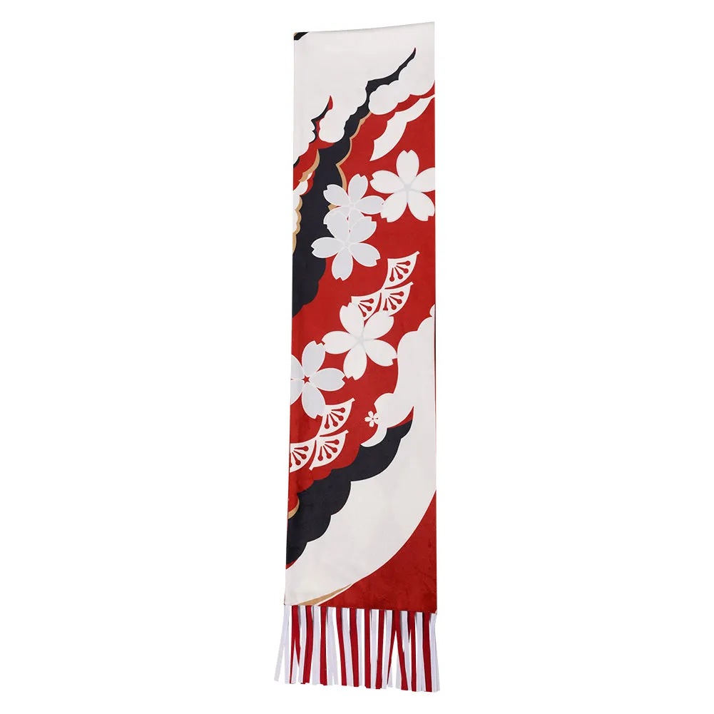 Genshin Impact Yae Miko Winter Scarf Original Design Halloween Carnival Cosplay Costume Accessories