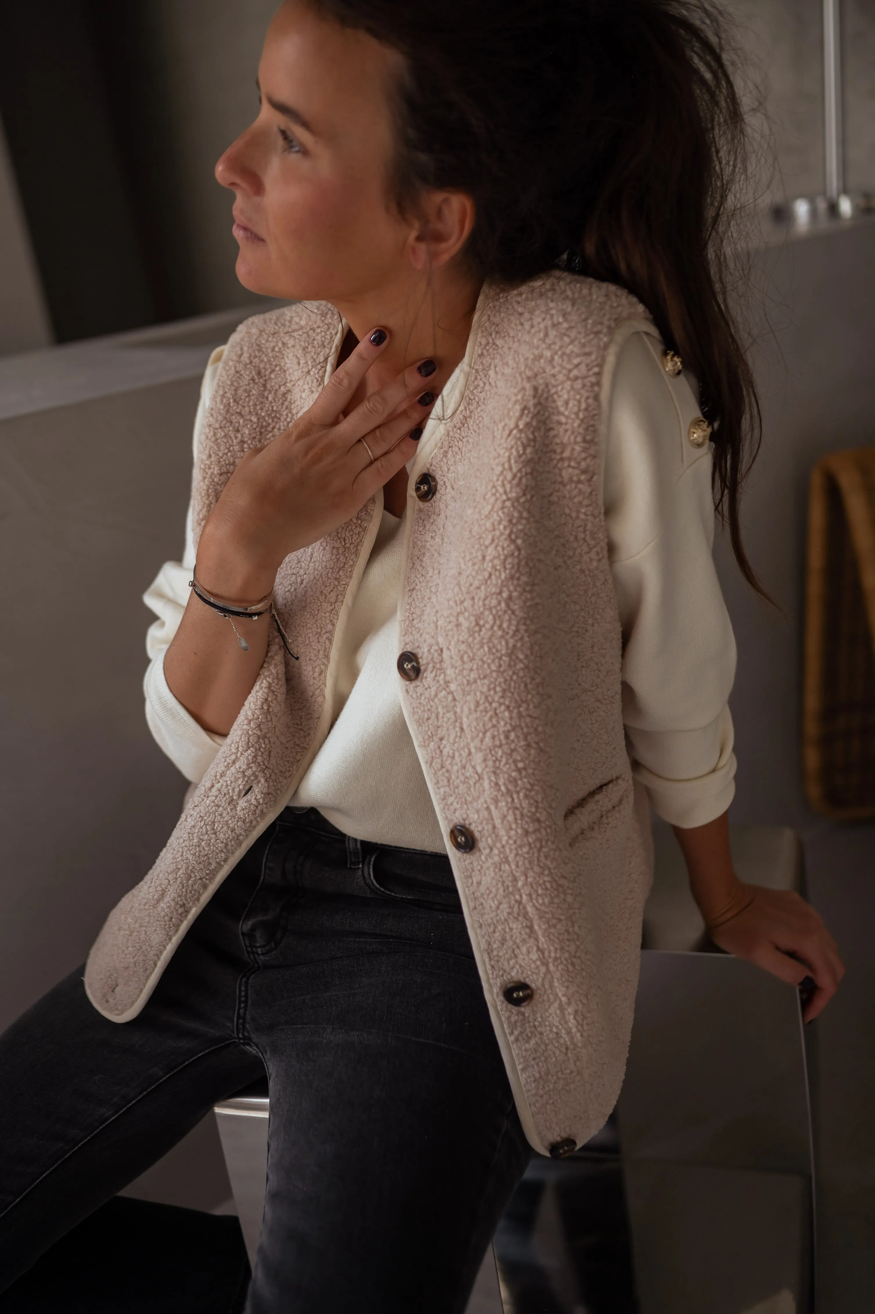 Gilet Pablo - beige