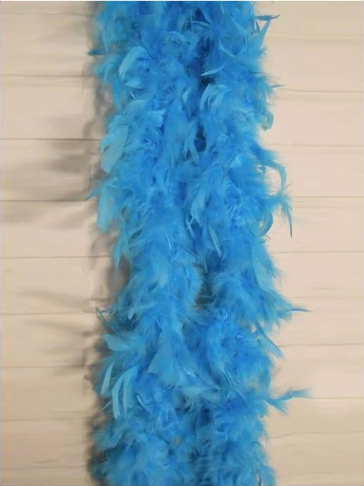 Girls Vintage Style Feather Boa Shawl