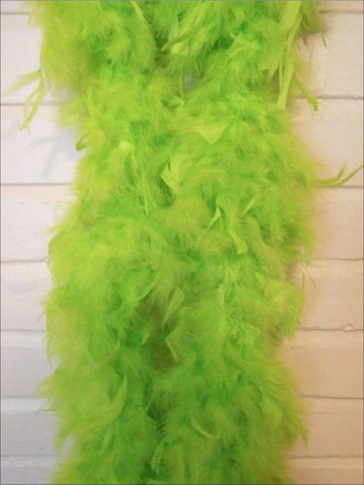 Girls Vintage Style Feather Boa Shawl