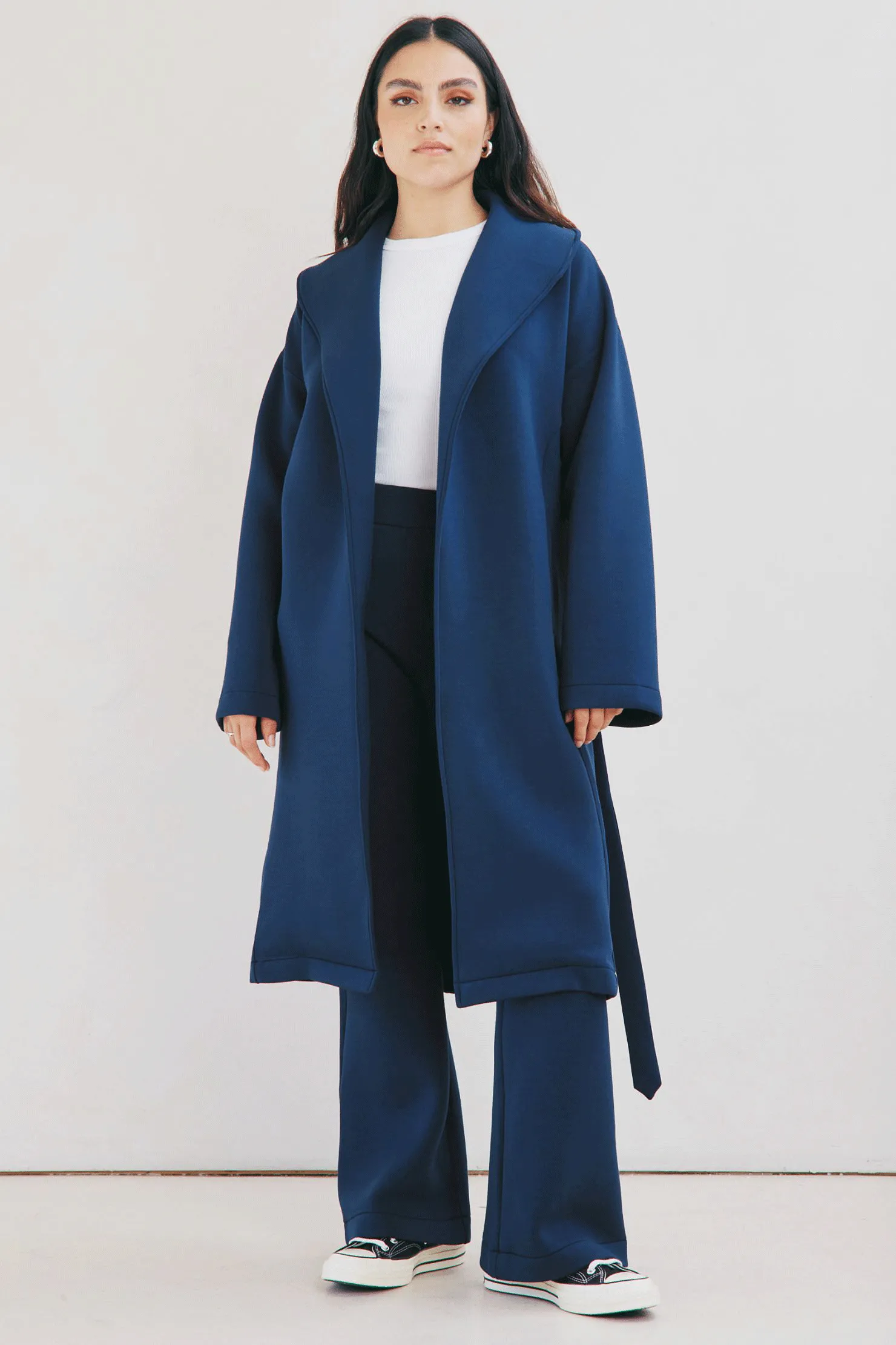 Giselle Coat - Navy