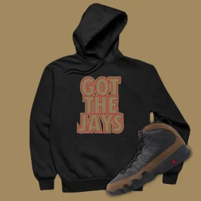 Got The Jays Hoodie Matching Jordan 9 Olive