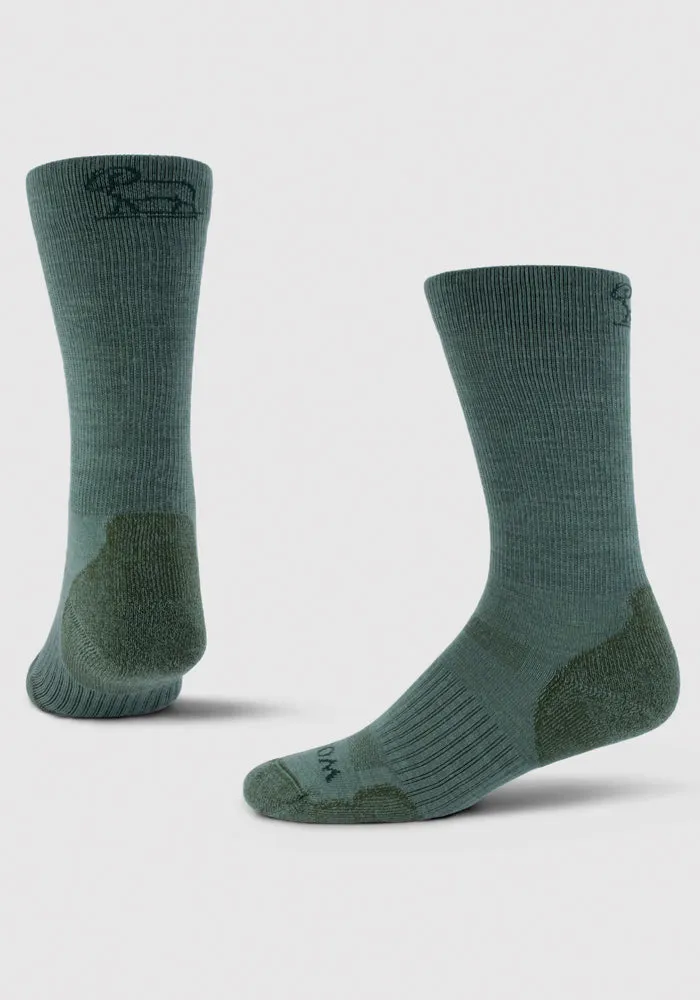 Harbor Crew Sock Light Cushion - Duck Green