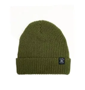 HARD LUCK BEANIE - OG WOVEN OLIVE