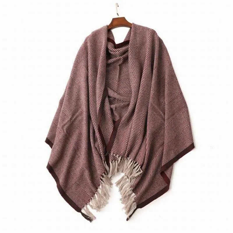 High-Quality Warm Wool Shawl