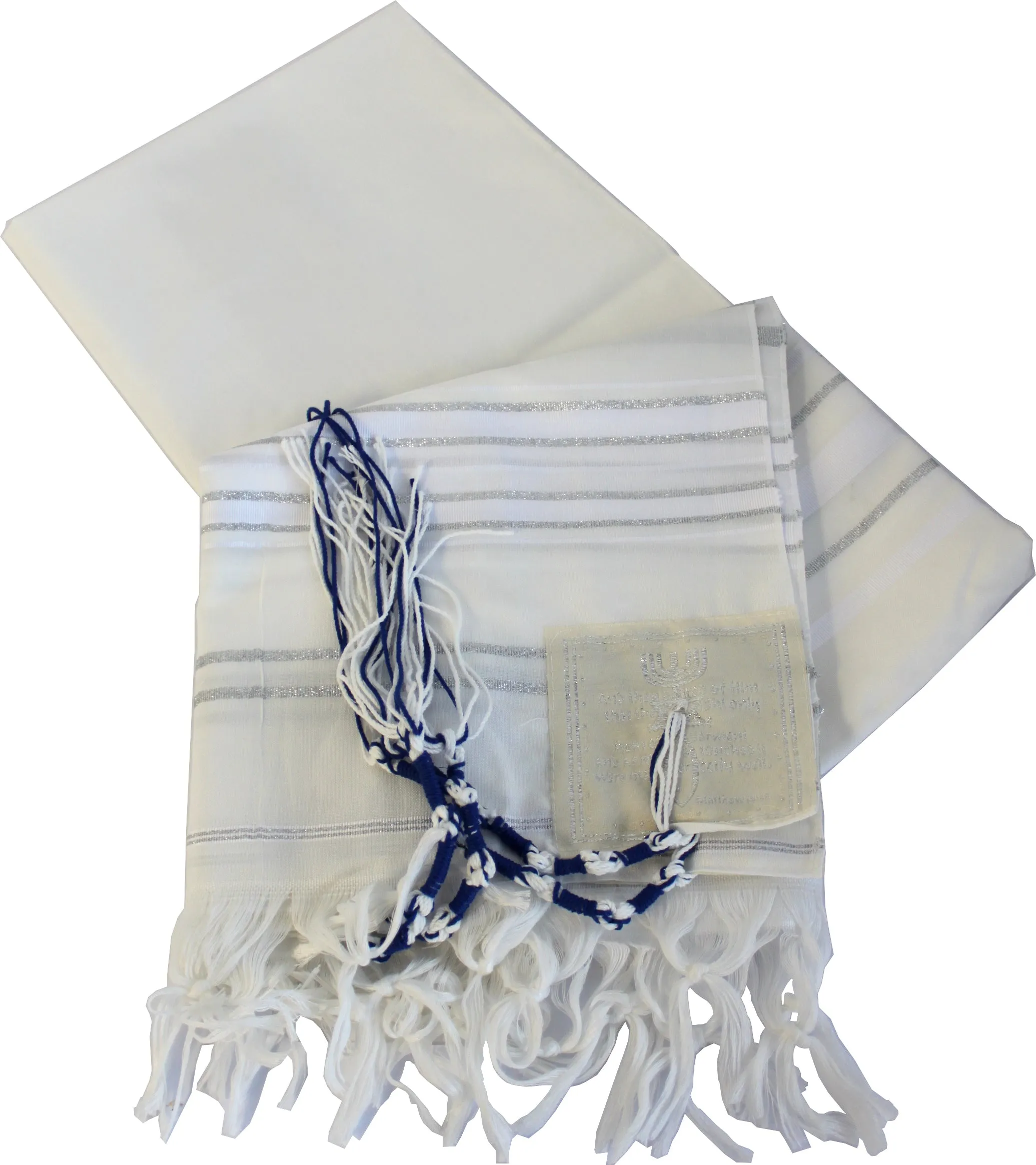 HolyLandMarket Mens Messianic Shawl/Tallit - The Messiah Tallit