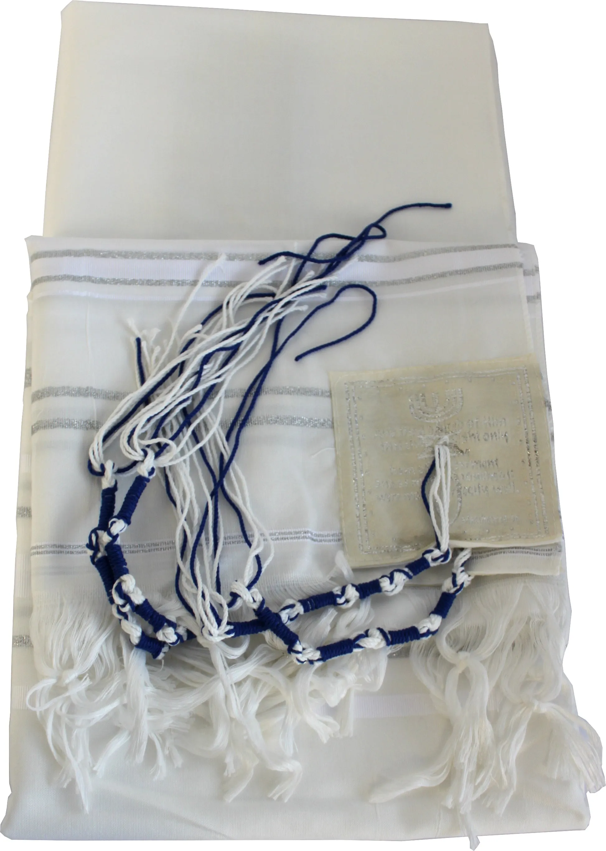 HolyLandMarket Mens Messianic Shawl/Tallit - The Messiah Tallit