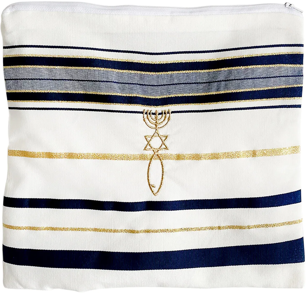 HolyLandMarket Mens Messianic Shawl/Tallit - The Messiah Tallit