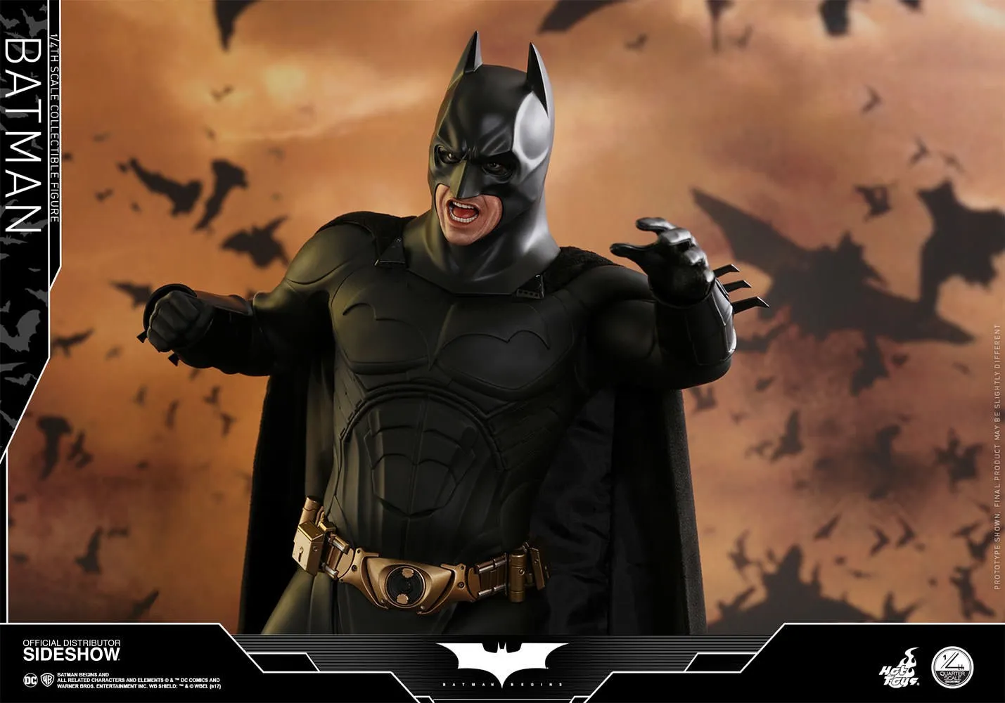 Hot Toys Batman- Batman Begins - Quarter Scale Series - Quarter Scale Figure