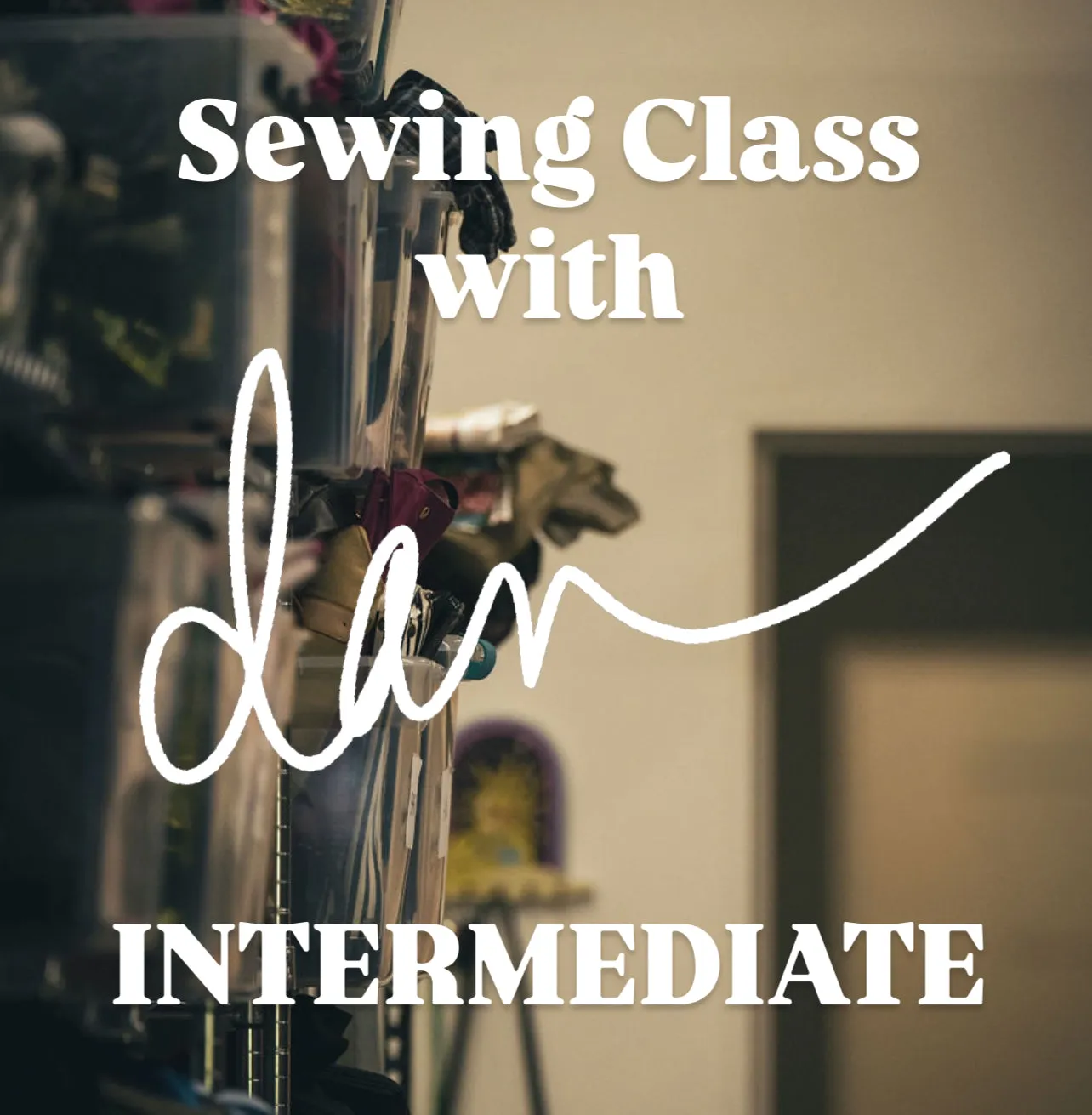 Intermediate sewing MAKING HOODIE (October 5th 11-2pm)