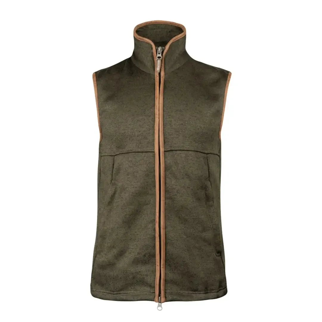 Jack Pyke Melange Fleece Gilet Dark Olive