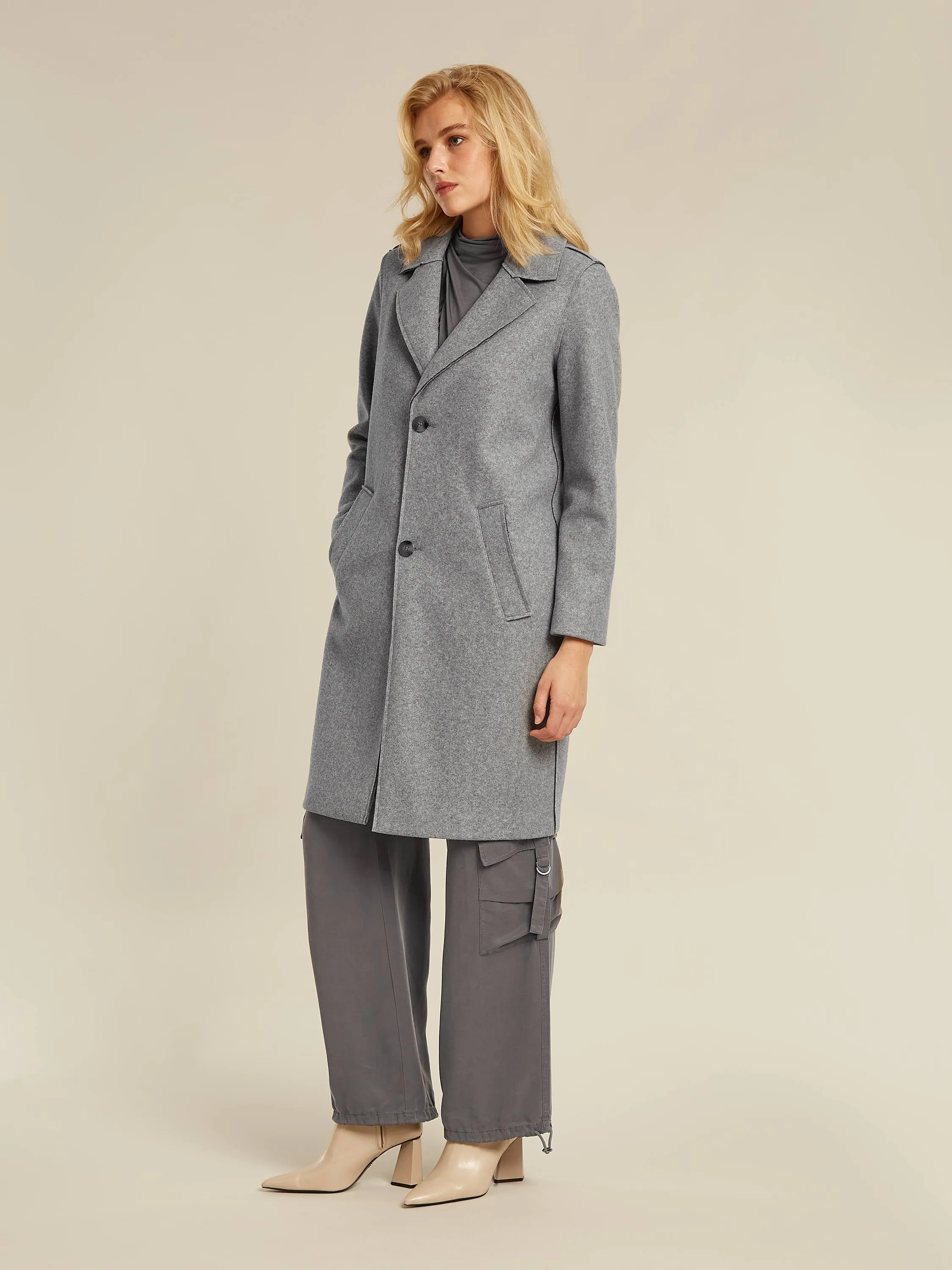 Jessie coat - Grey heather