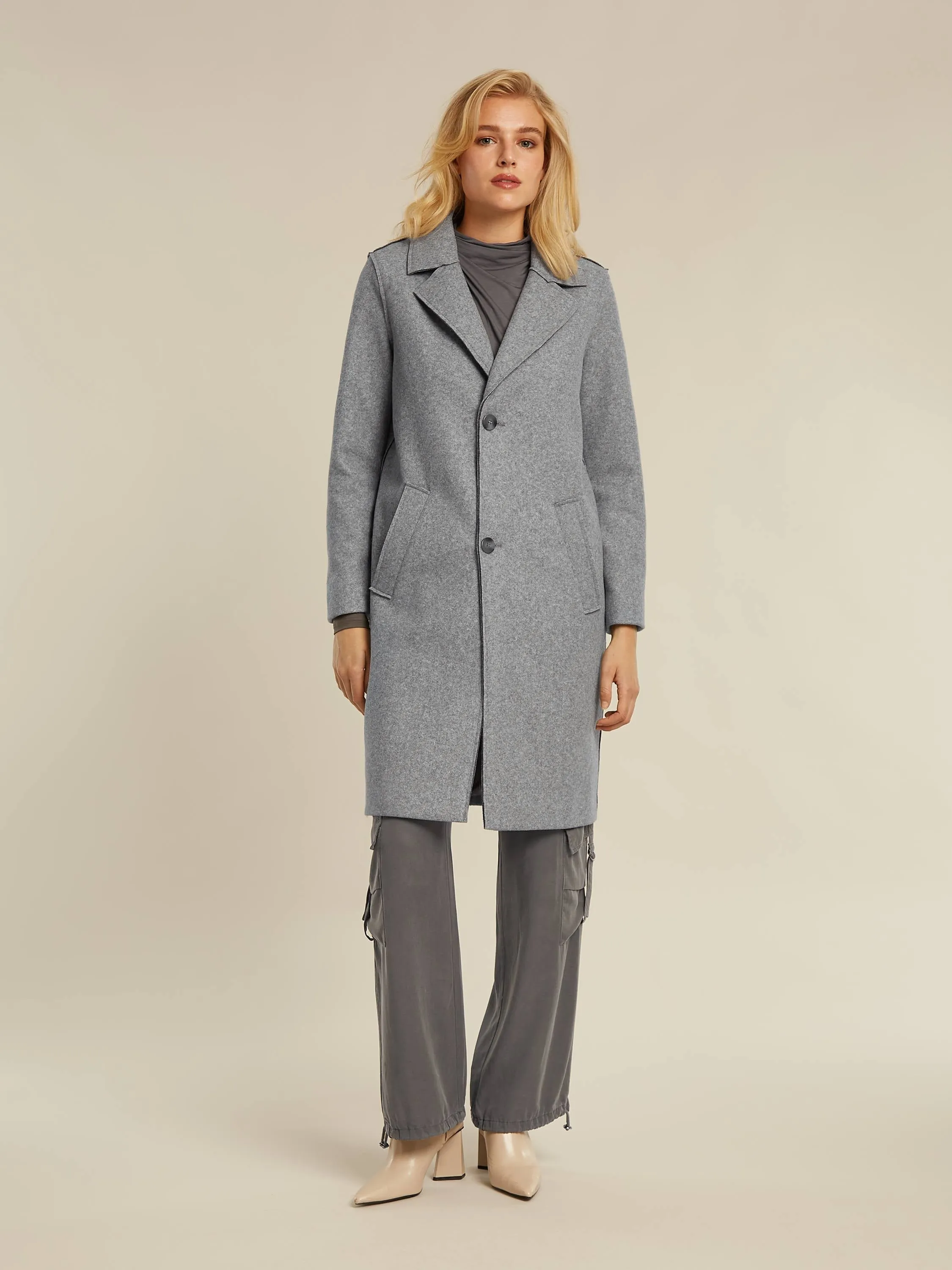 Jessie coat - Grey heather