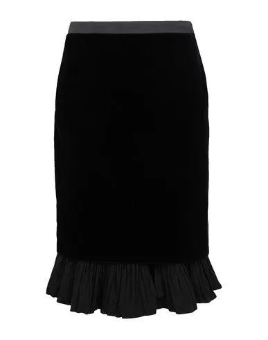 Karl Lagerfeld Women Knee length skirt Black 8 UK