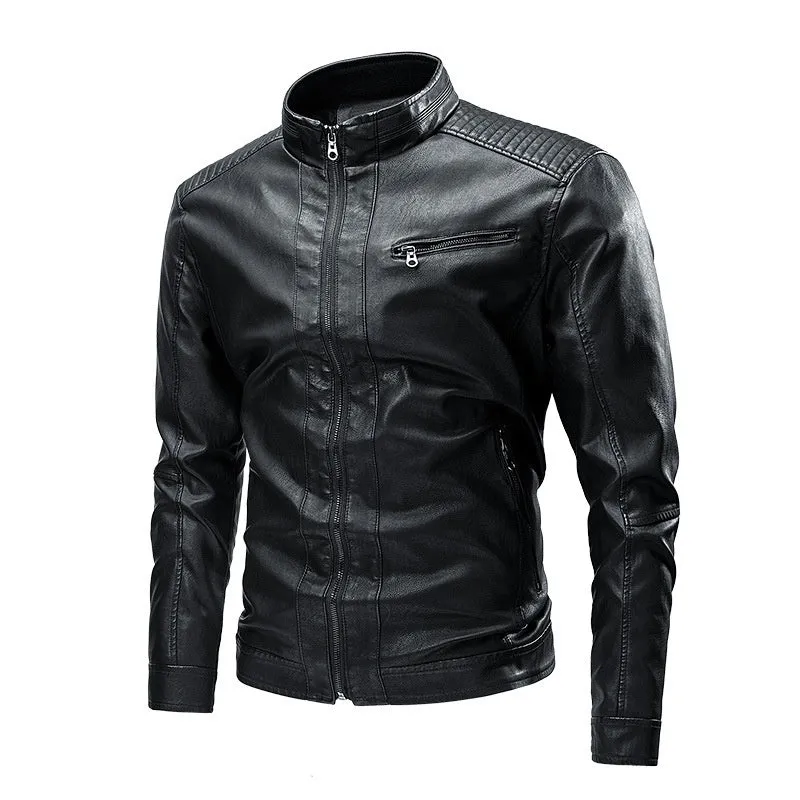 Leather Jacket Coat Spring  Autumn Cross-border