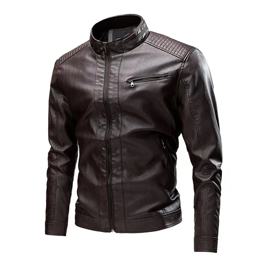 Leather Jacket Coat Spring  Autumn Cross-border