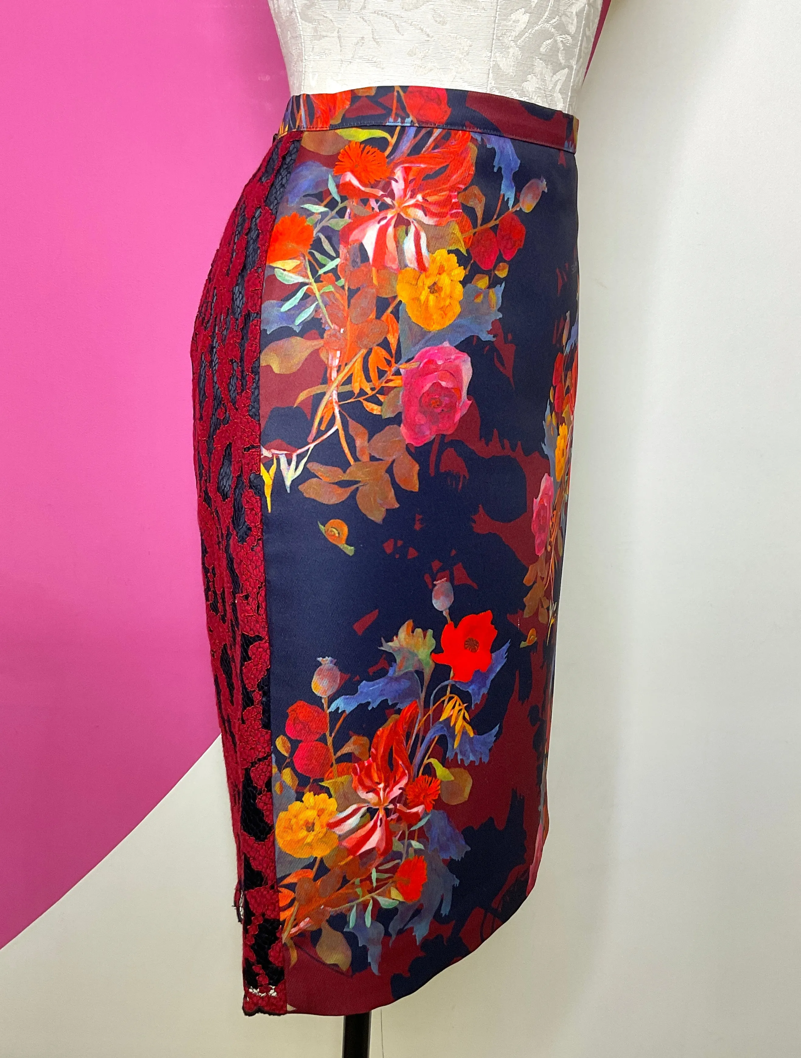 LEIFSDOTTIR FLORAL QUINN PENCIL SKIRT - 6