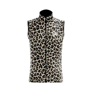 Leopard Print Cycling Gilet