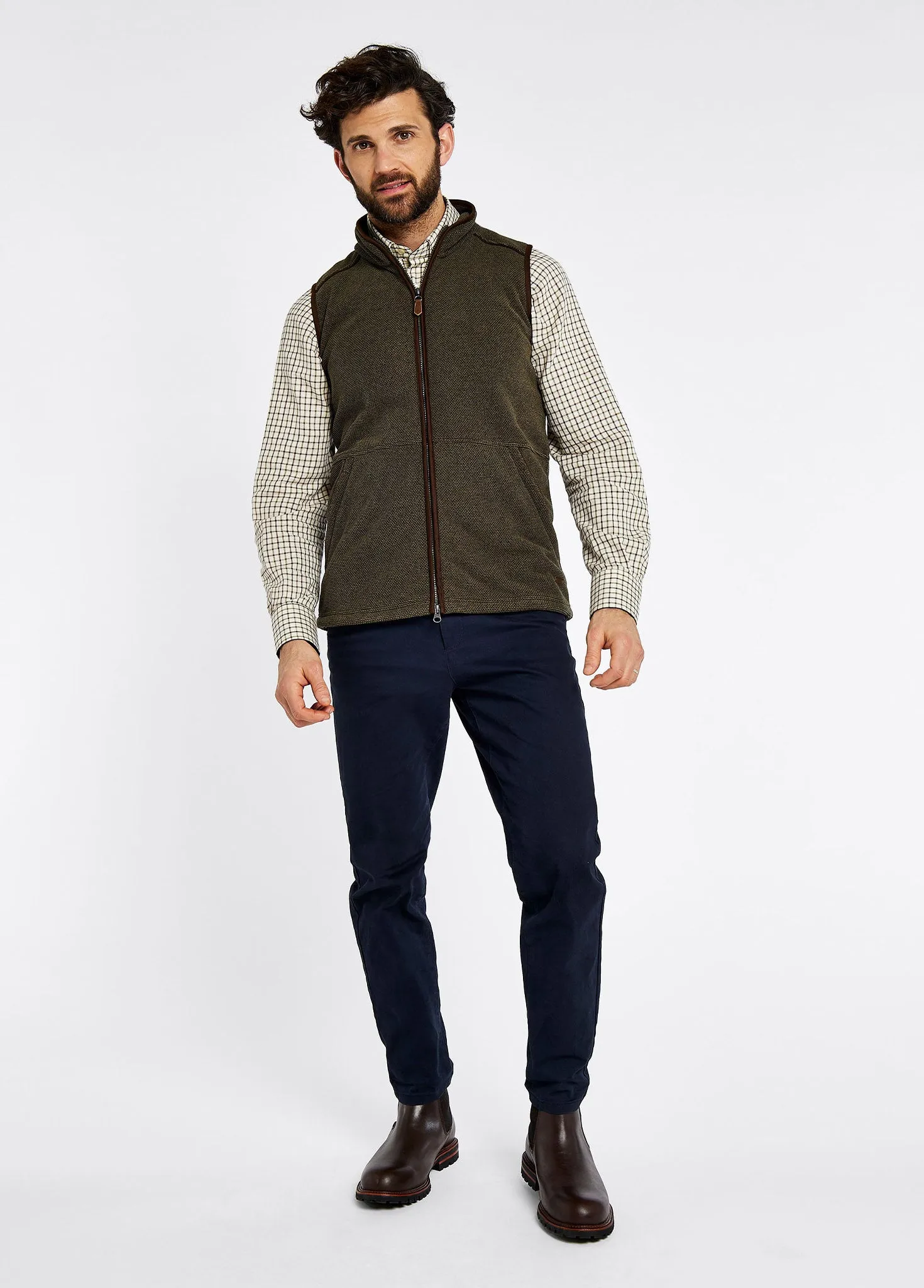 Lifford Fleece Gilet - Olive