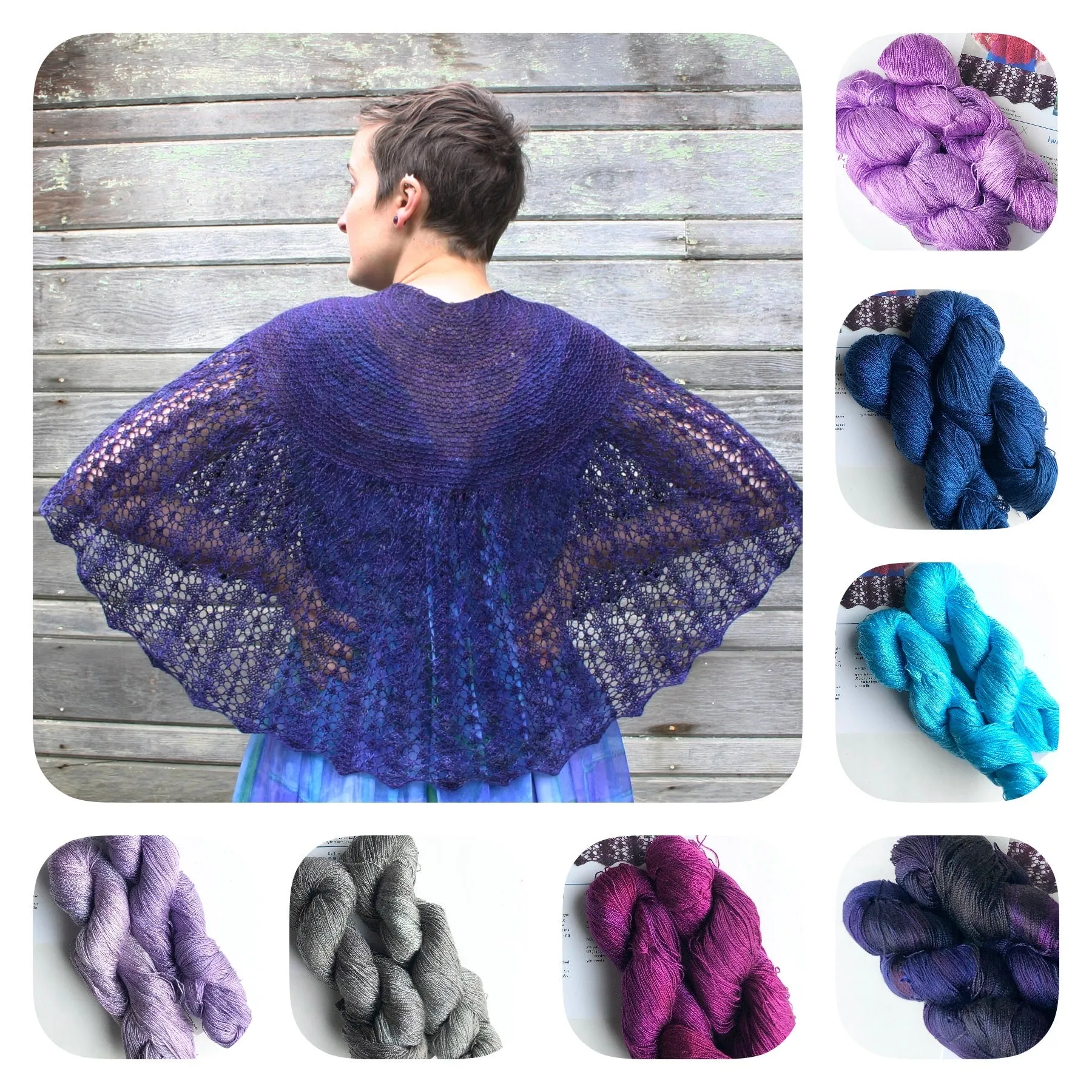 Little Sparrow Shawl Kit