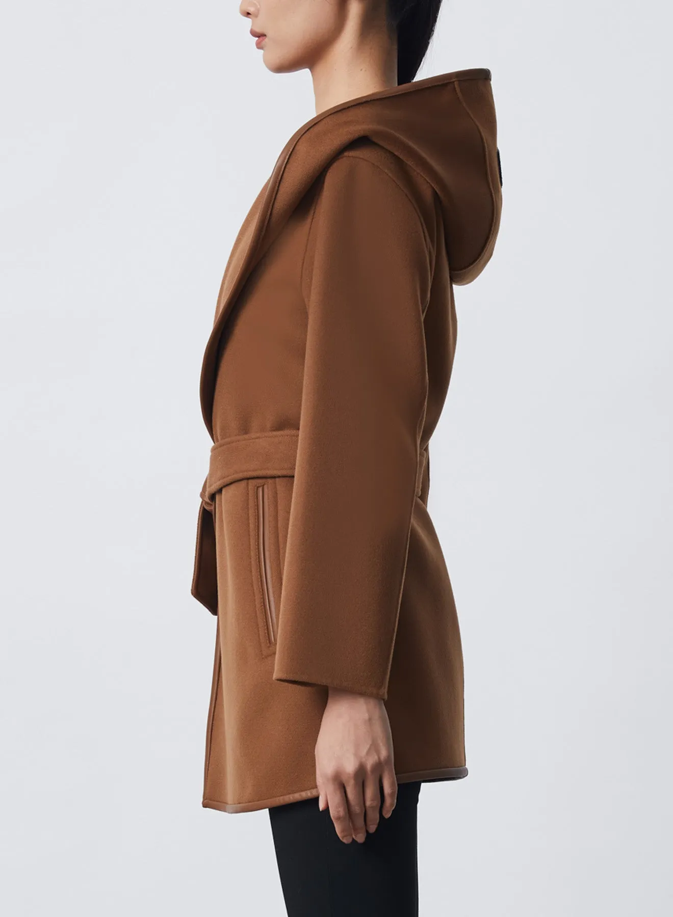 Mackage - Amina Wool Coat  in Camel