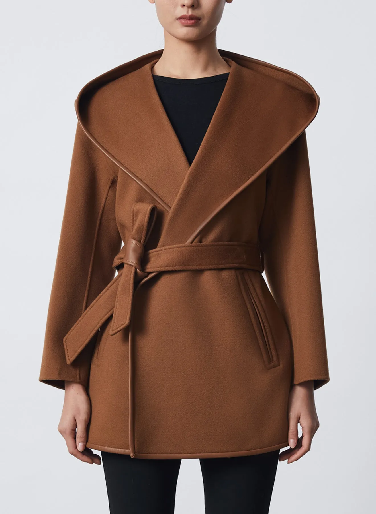 Mackage - Amina Wool Coat  in Camel