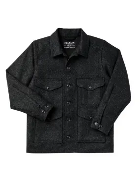 Mackinaw Wool Cruiser Jacket: Charcoal