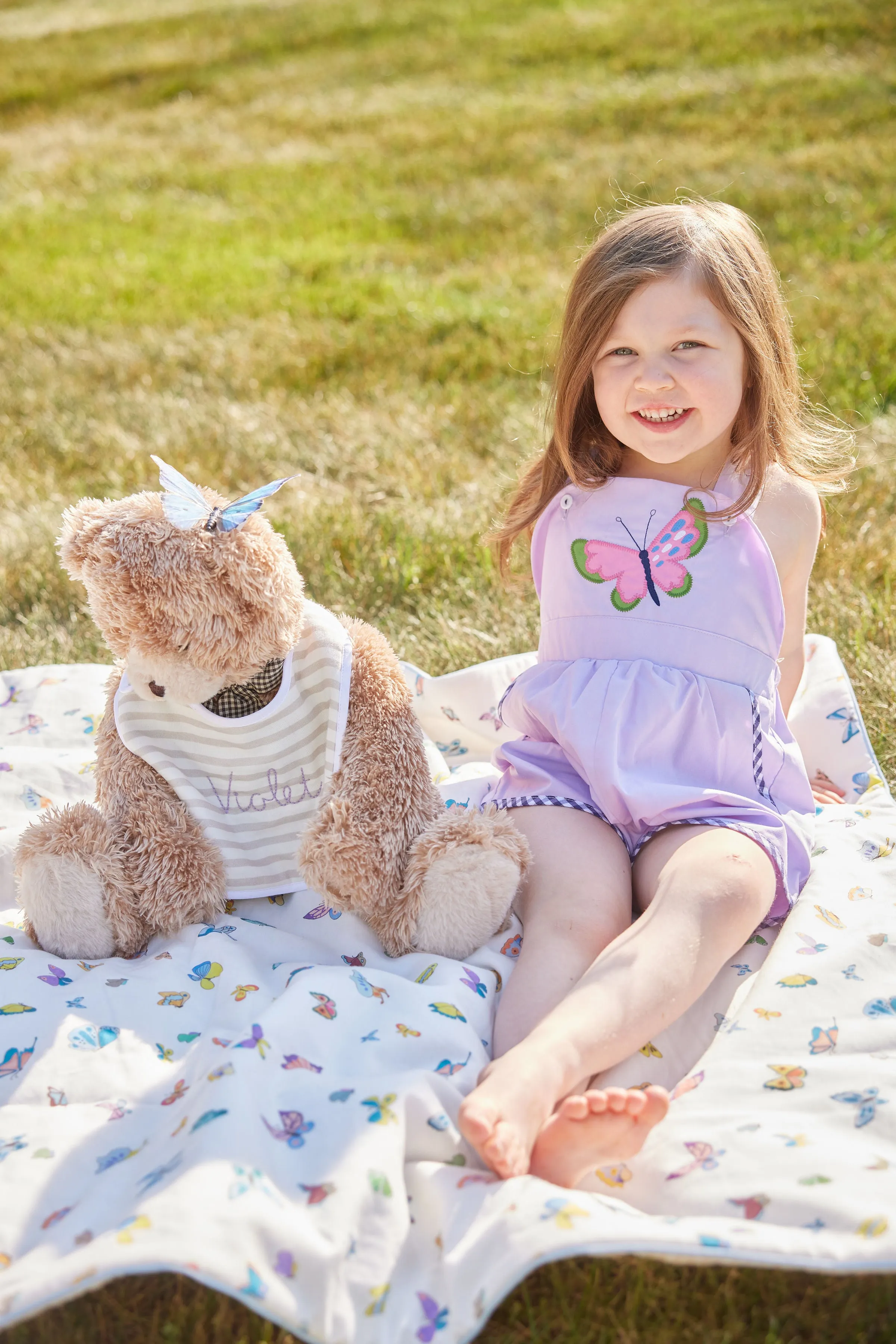 Madame Butterfly Crib Quilt