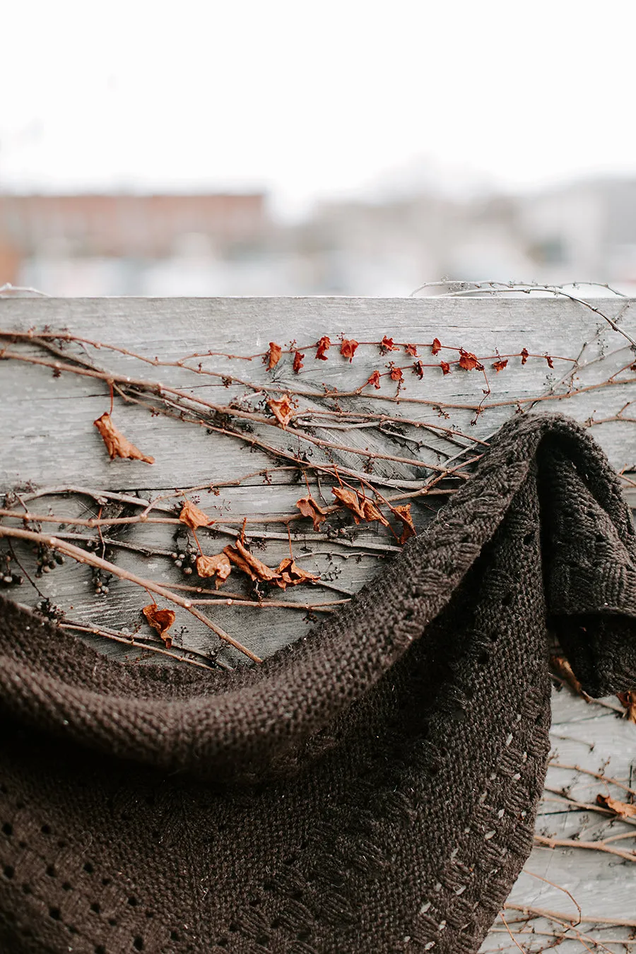 Making Comfort Shawl