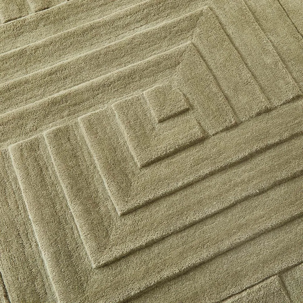 Maze Rug Olive