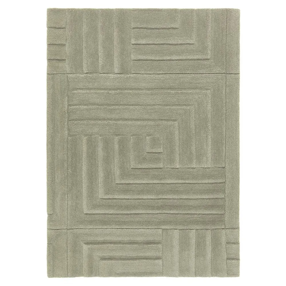 Maze Rug Olive