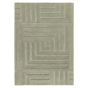 Maze Rug Olive