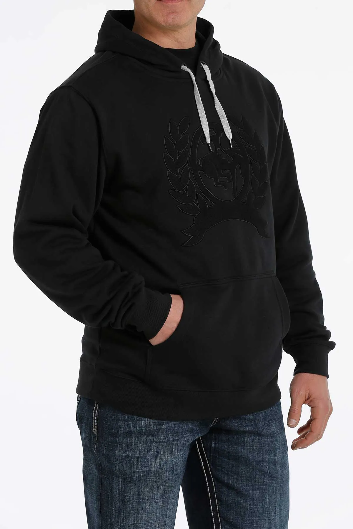 Men's Cinch Black Hoodie