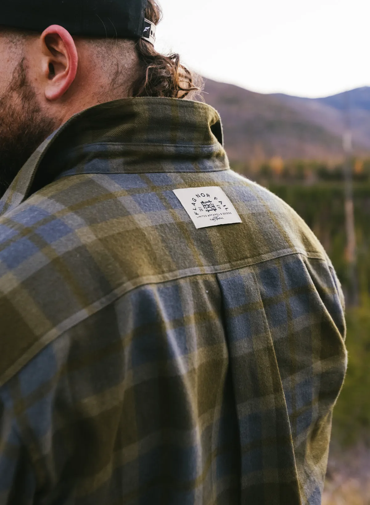 MEN'S FOREVER FLANNEL - OLIVE