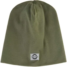 Mikk-Line Beanie Cotton Dusty Olive