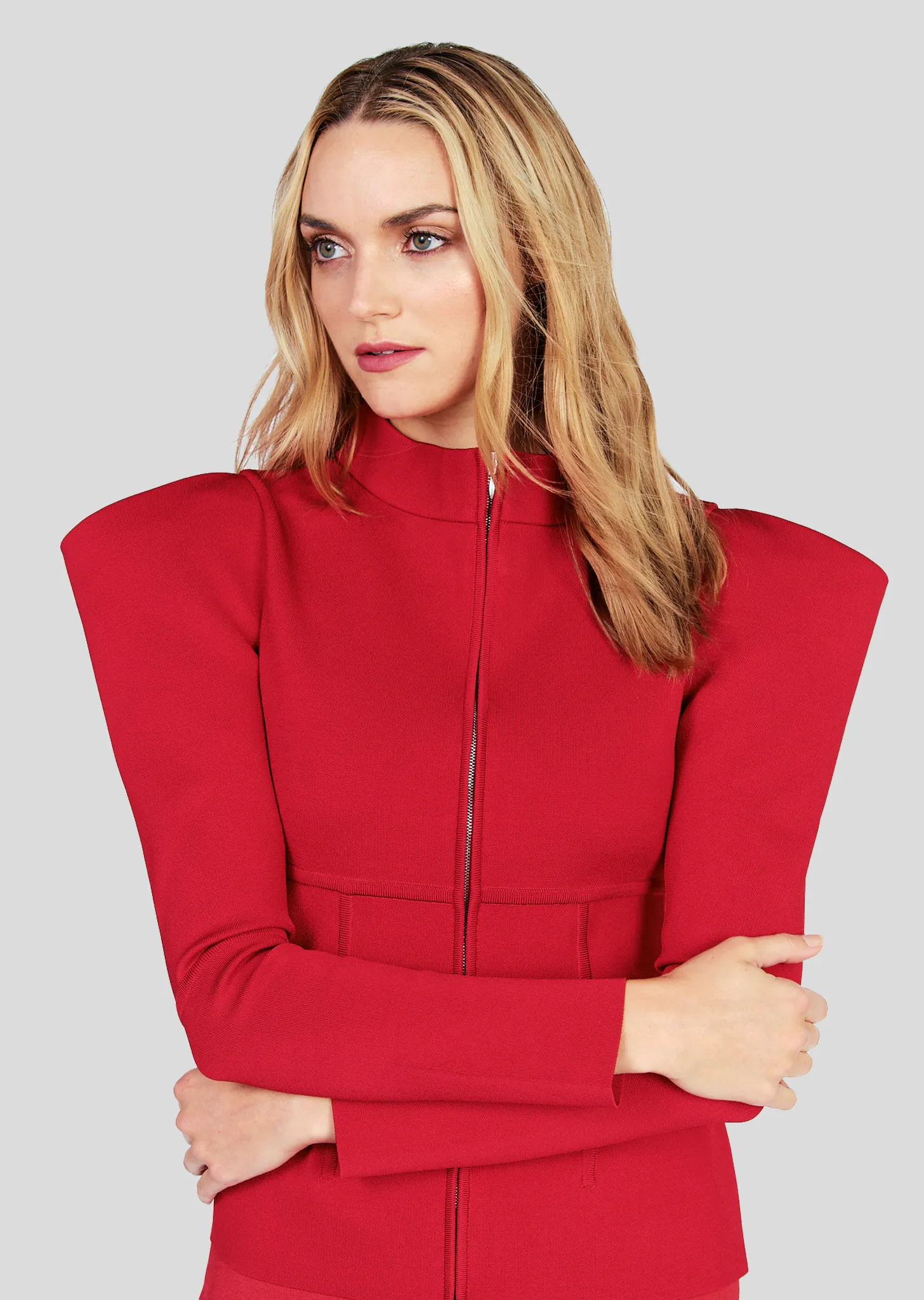 Narcisse – Exaggerated Shoulder Jacket