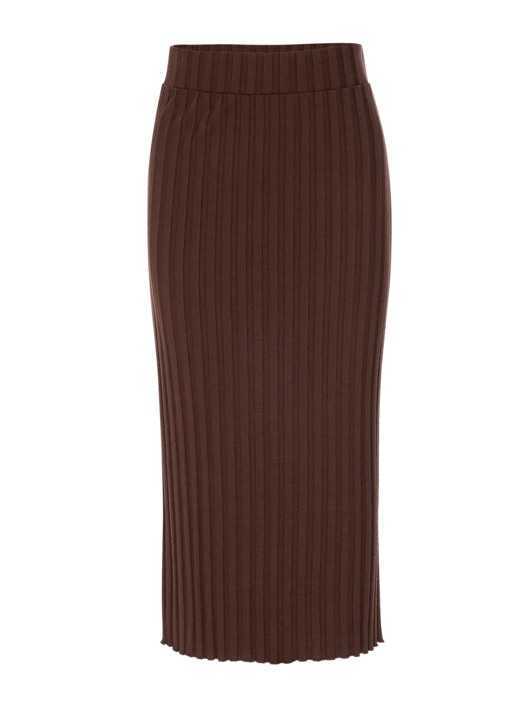 Nation LTD - Amber Pencil Skirt in Pinot Noir