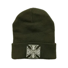 OG ROLL-UP BEANIE - OLIVE GREEN